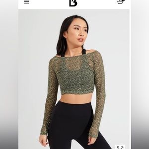 Buffbunny long sleeve crop